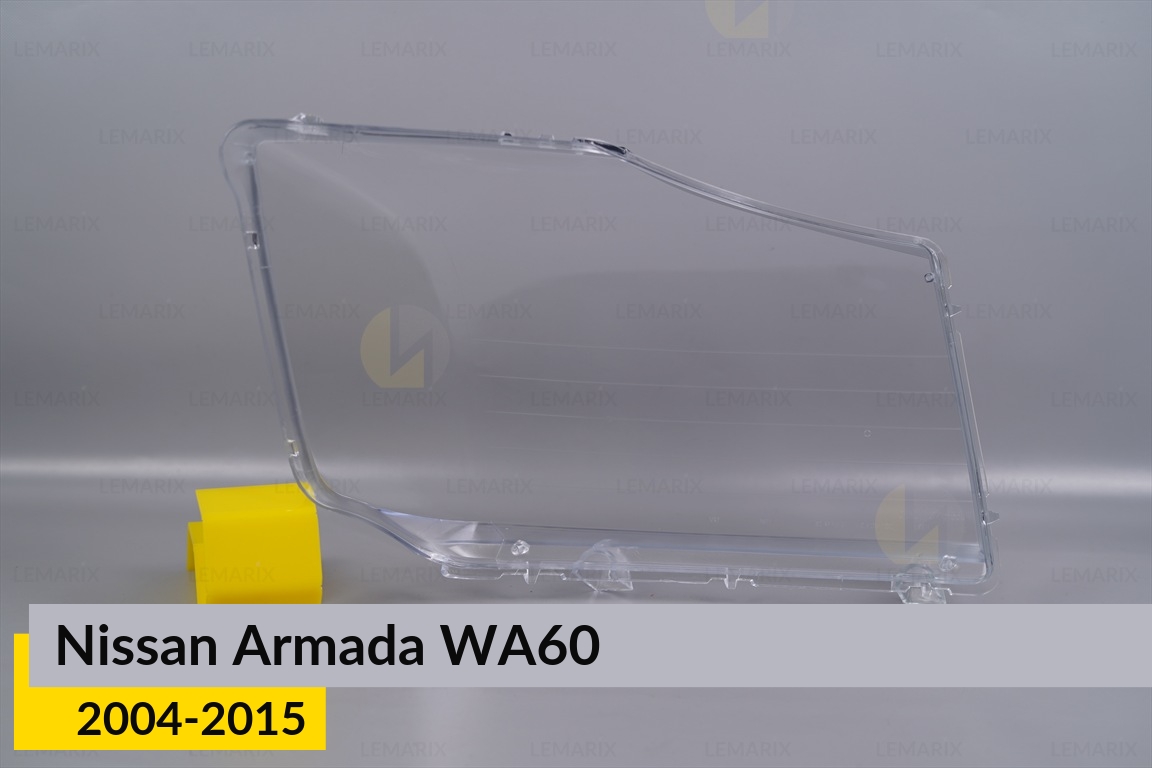 Стекло фары Nissan Armada WA60 (2004-2015) левое