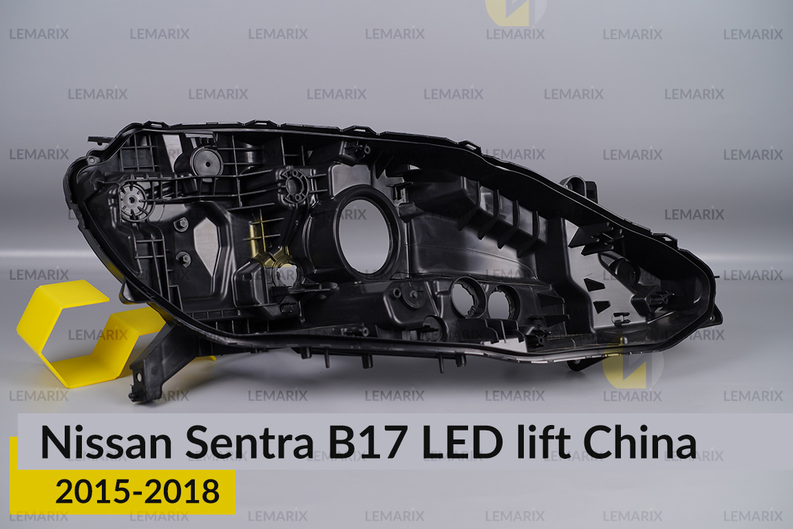 Корпус фары Nissan Sentra B17 LED China (2015-2018) рест правый