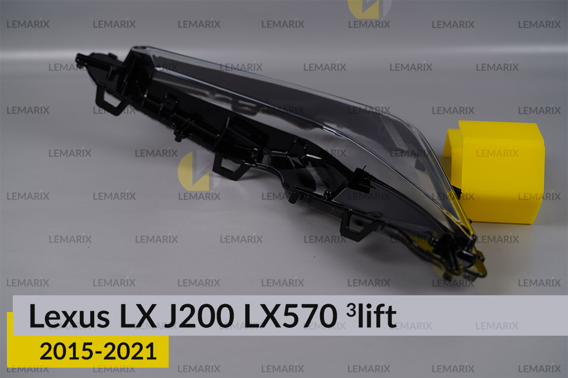 Стекло противотуманной фары Lexus LX J200 LX570 (2015-2021) 3 рест правое