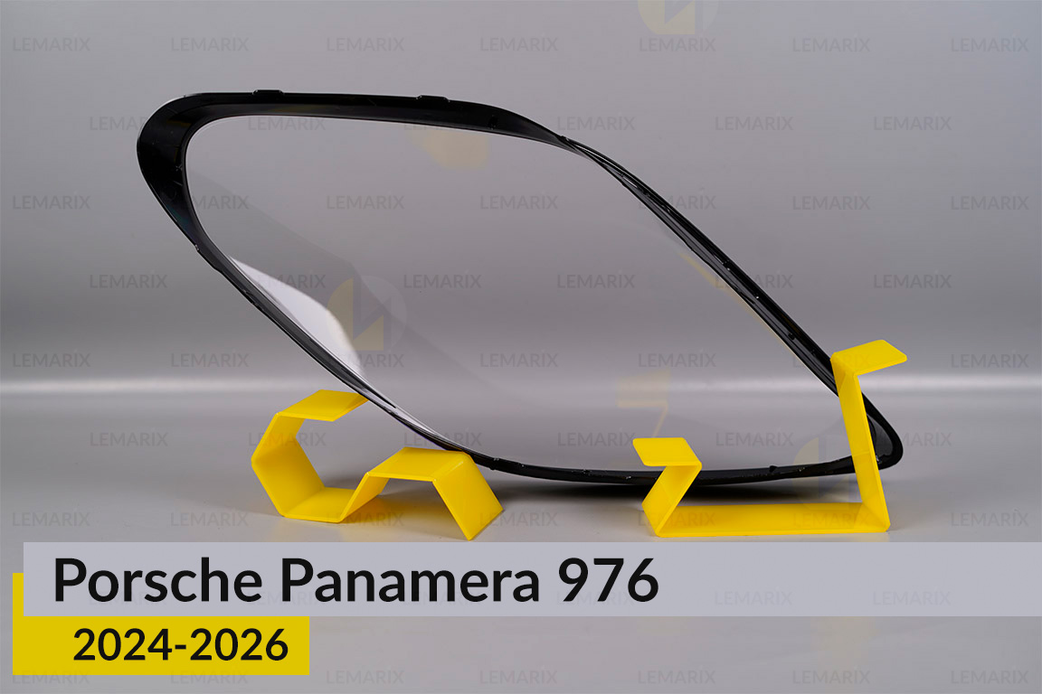 Стекло фары Porsche Panamera 976 (2024-2026) левое