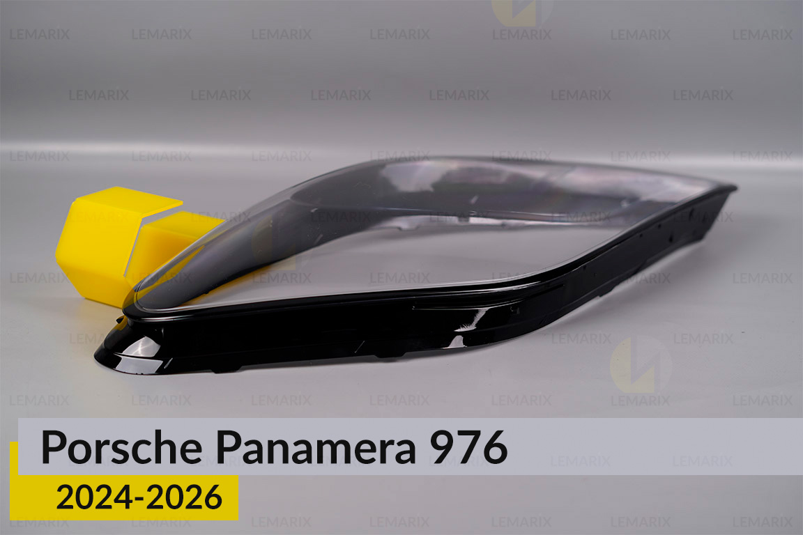 Стекло фары Porsche Panamera 976 (2024-2026) левое