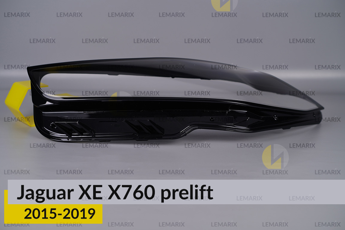 Скло фари Jaguar XE X760 (2015-2019) дорест ліве