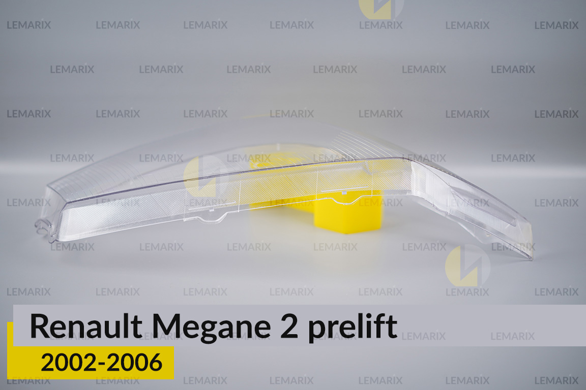Стекло фары Renault Megane 2 (2002-2006) дорест правое