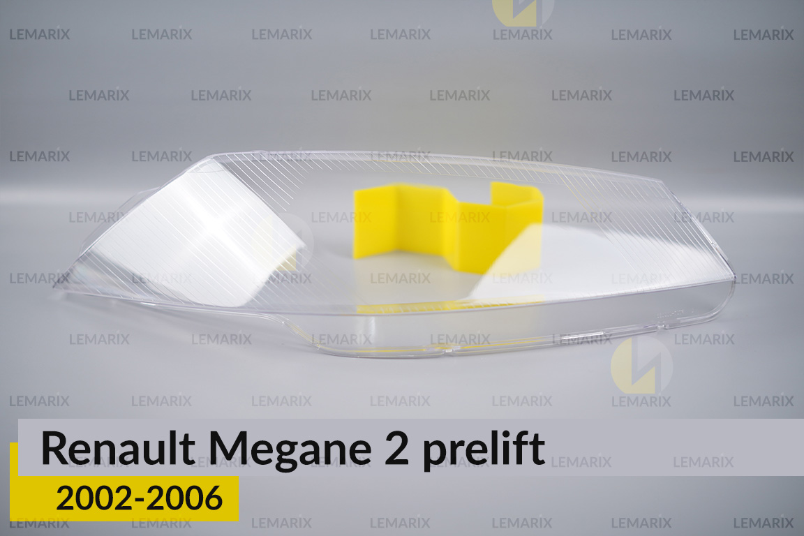 Стекло фары Renault Megane 2 (2002-2006) дорест правое