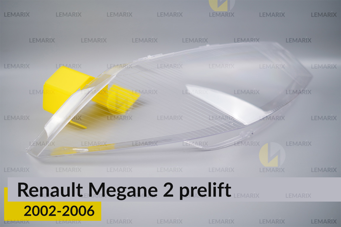 Стекло фары Renault Megane 2 (2002-2006) дорест правое