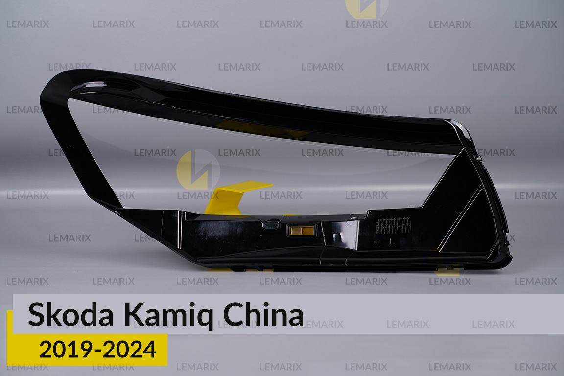 Стекло фары Skoda Kamiq China (2019-2024) левое