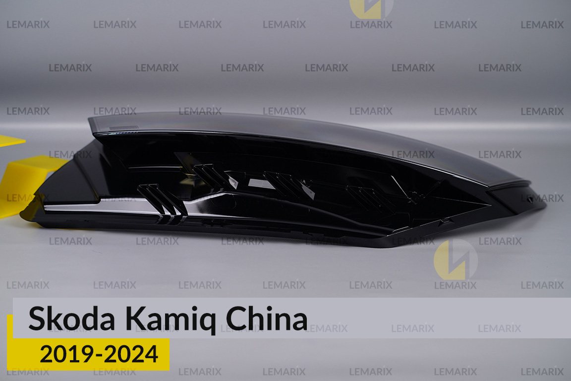 Стекло фары Skoda Kamiq China (2019-2024) левое