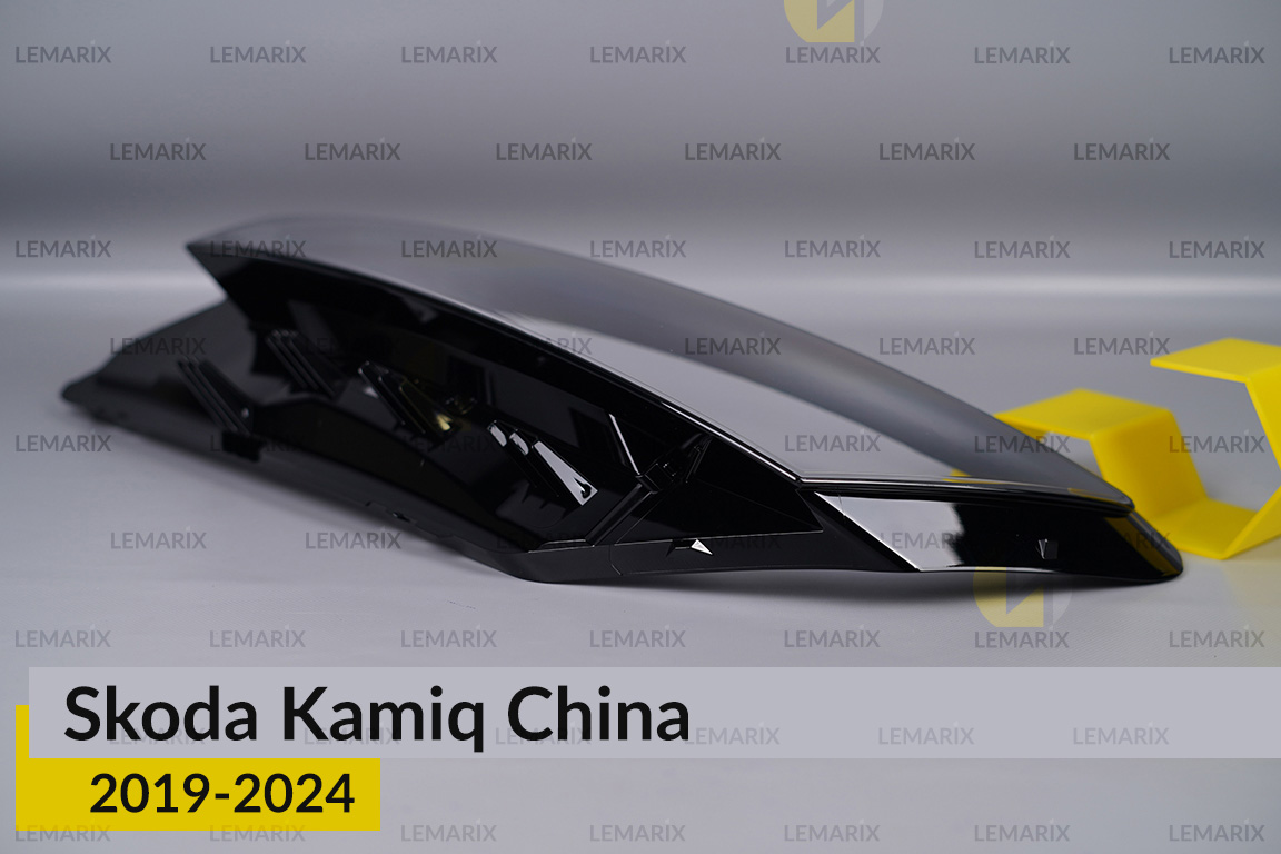 Стекло фары Skoda Kamiq China (2019-2024) левое