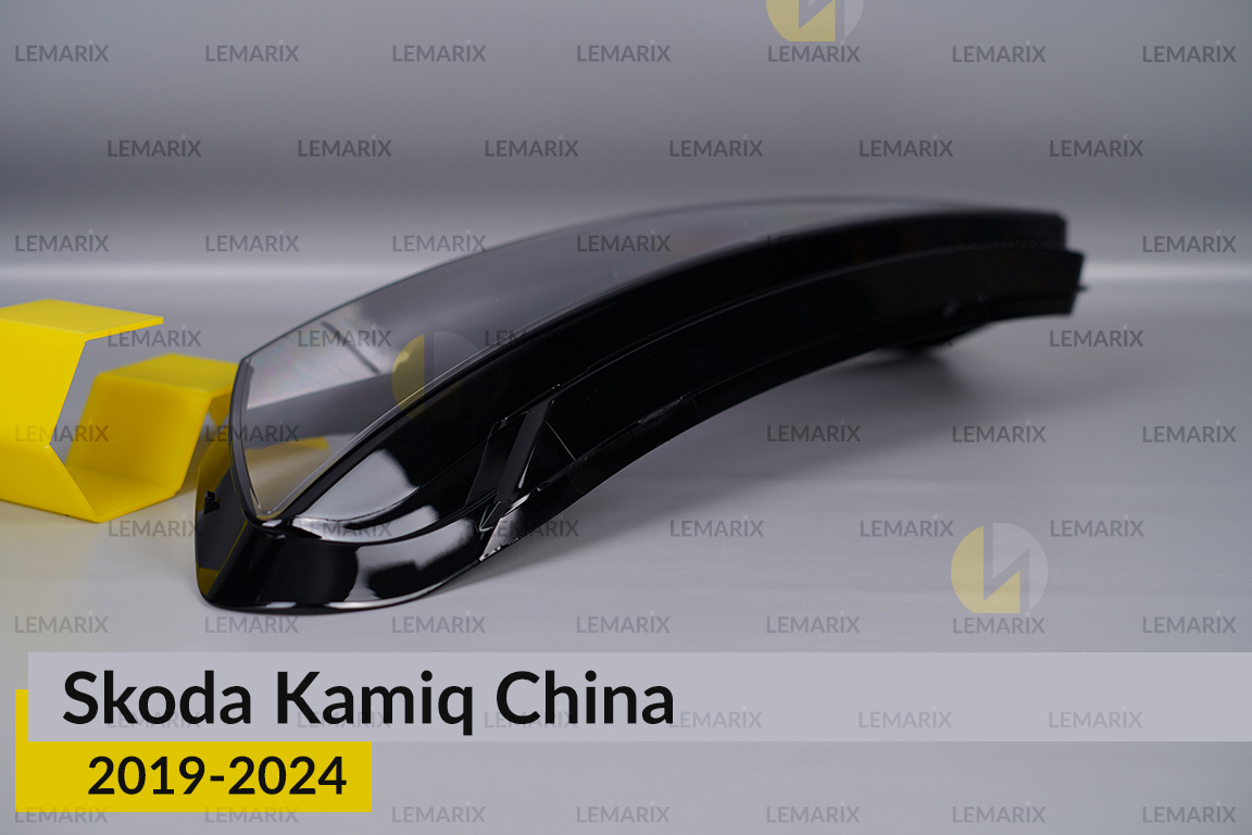 Стекло фары Skoda Kamiq China (2019-2024) левое