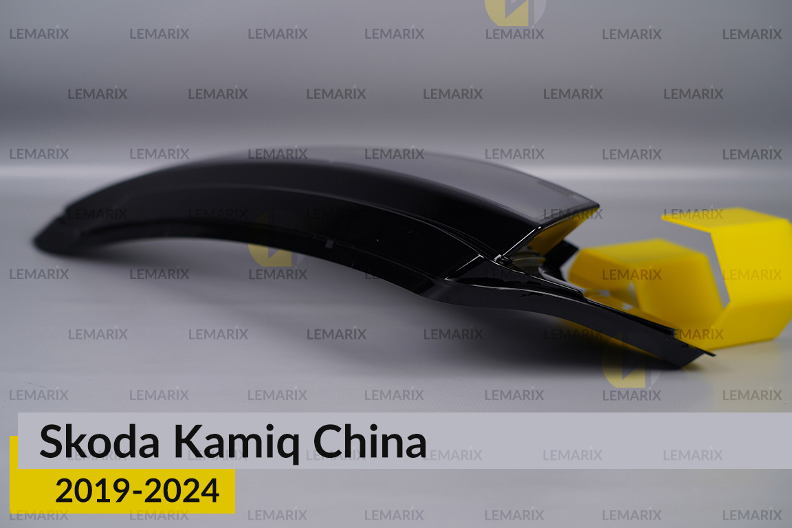 Стекло фары Skoda Kamiq China (2019-2024) левое