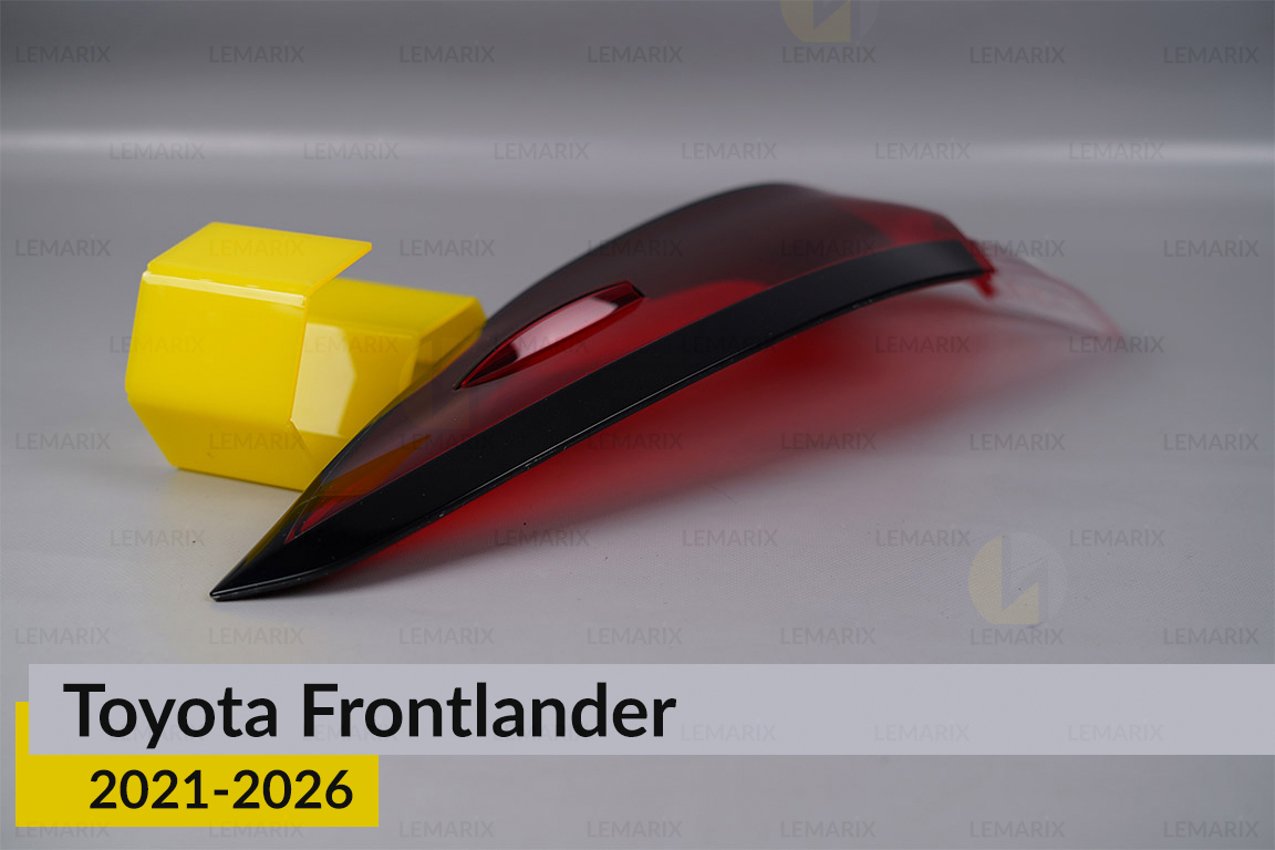 Скло заднього ліхтаря зовнішнє в крилі Toyota Frontlander (2021-2026) ліве
