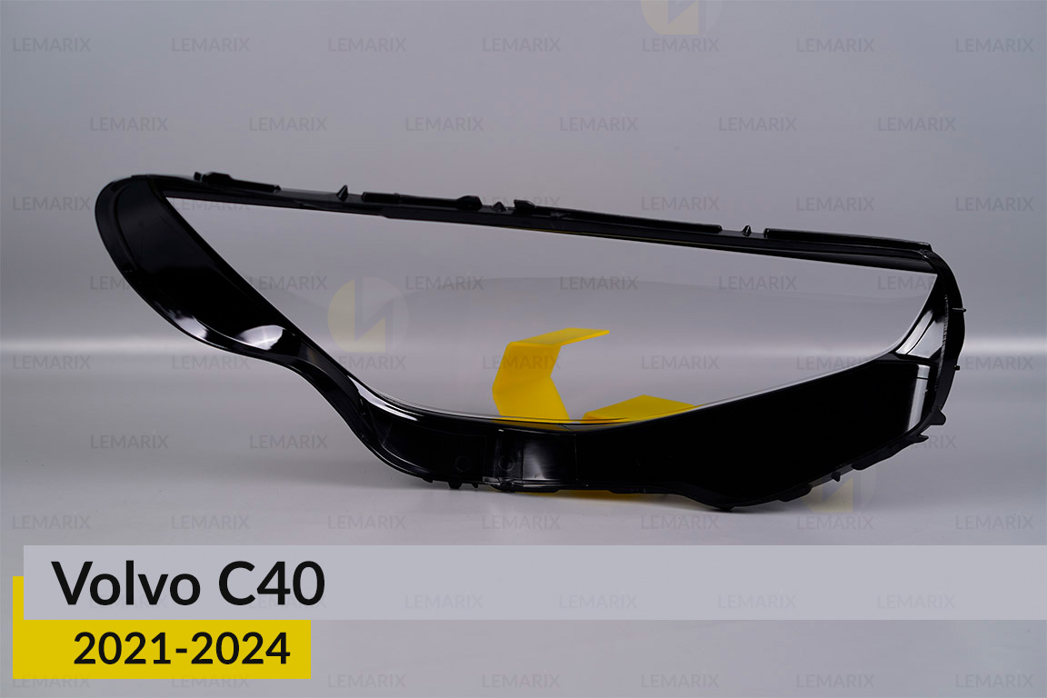 Скло фари Volvo C40 (2021-2024) ліве