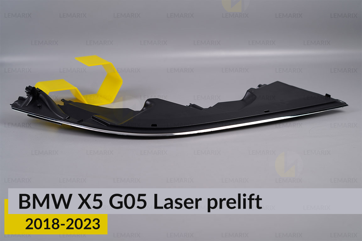 Декоративна маска під світловод верхня BMW X5 G05 Laser (2018-2023) дорест ліва