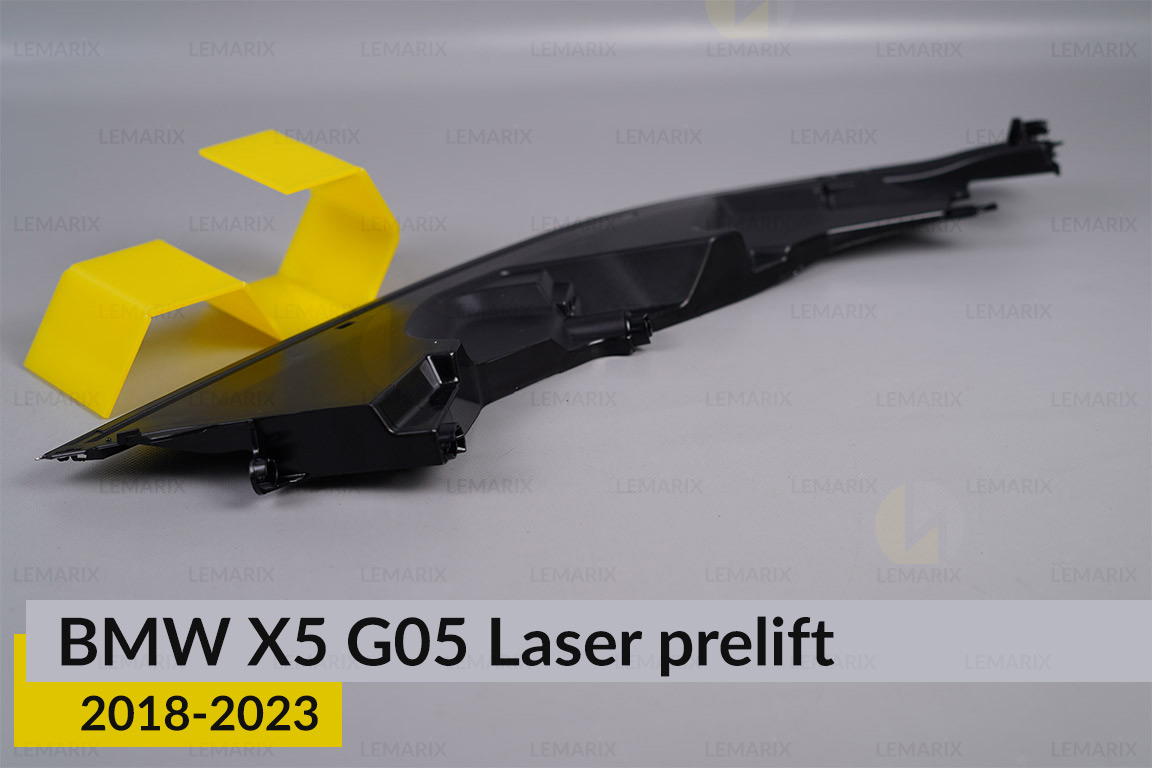 Декоративна маска під світловод верхня BMW X5 G05 Laser (2018-2023) дорест ліва