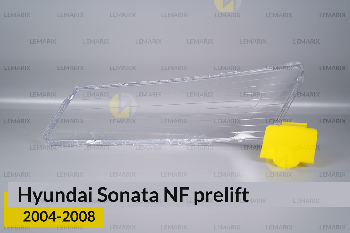 Стекло фары Hyundai Sonata NF (2004-2008) дорест правое
