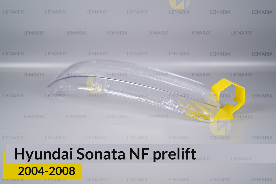 Стекло фары Hyundai Sonata NF (2004-2008) дорест правое