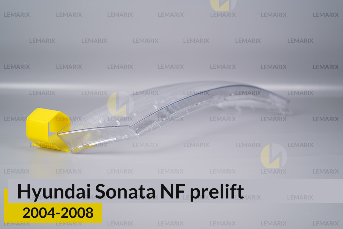 Стекло фары Hyundai Sonata NF (2004-2008) дорест правое