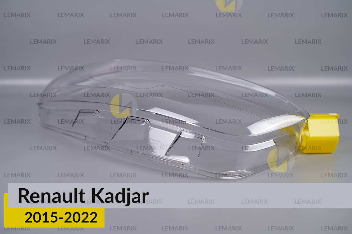 Стекло фары Renault Kadjar (2015-2022) правое