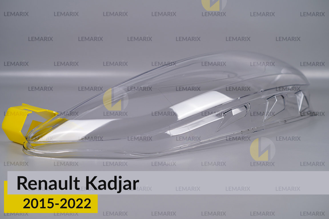 Стекло фары Renault Kadjar (2015-2022) правое