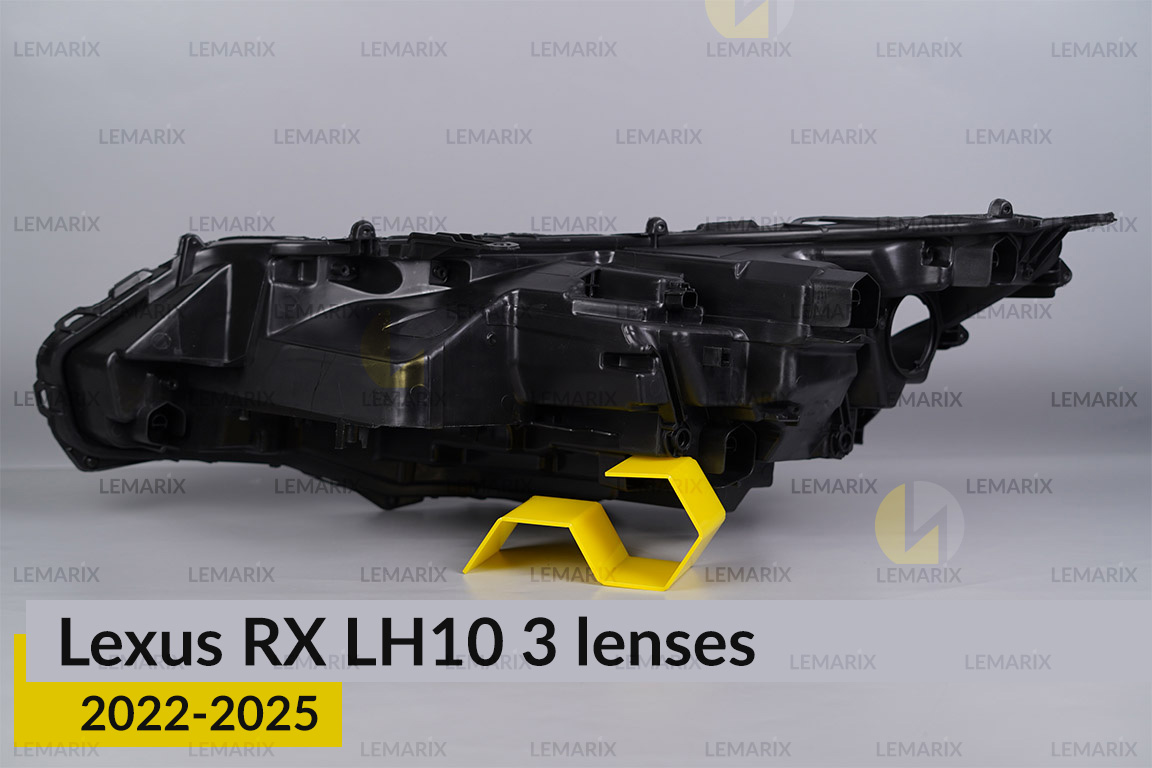 Корпус фари Lexus RX LH10 3 лінзи (2022-2026) правий