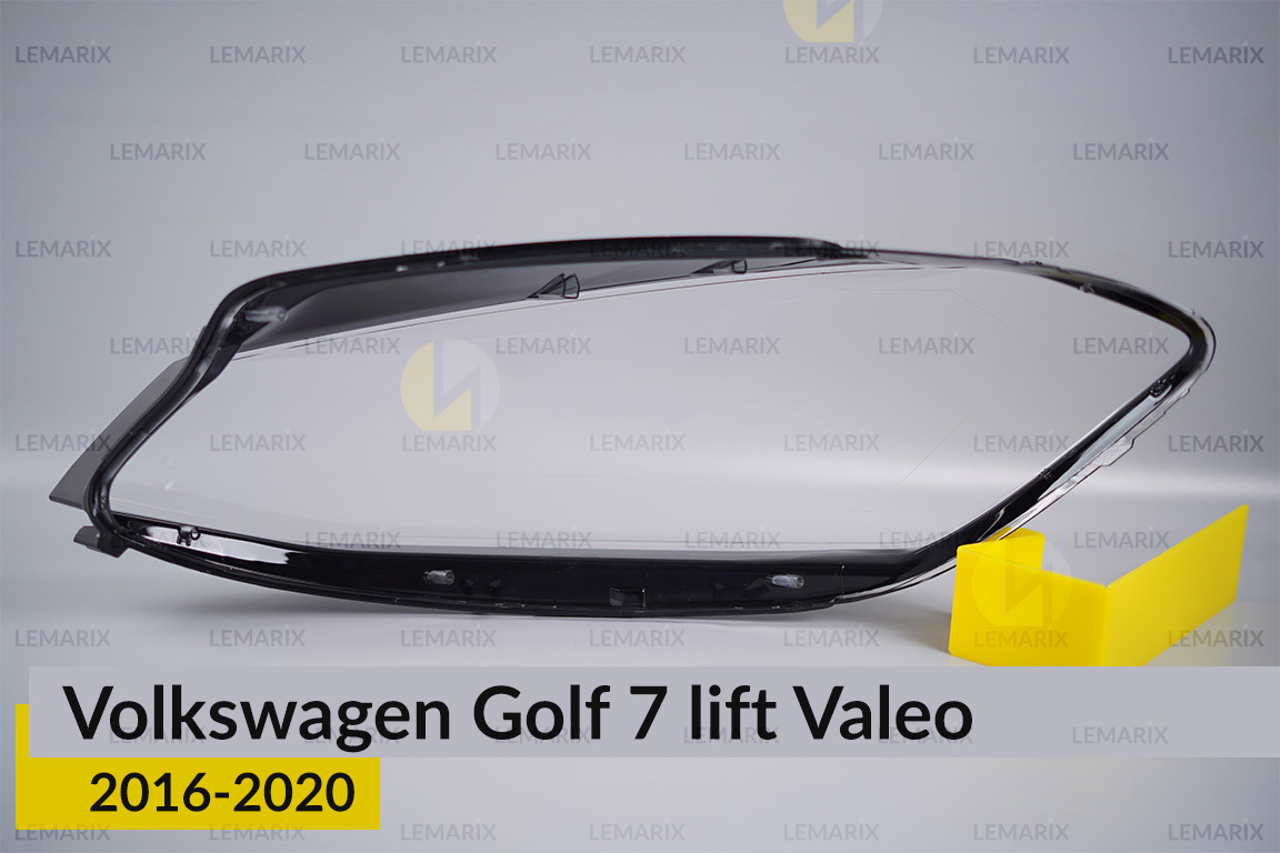 Скло фари VW Volkswagen Golf 7 Valeo (2016-2020) рест праве