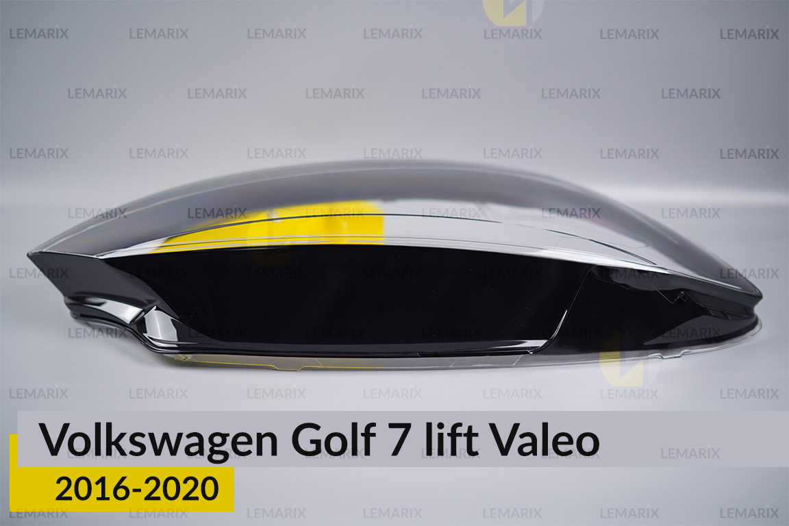 Скло фари VW Volkswagen Golf 7 Valeo (2016-2020) рест праве