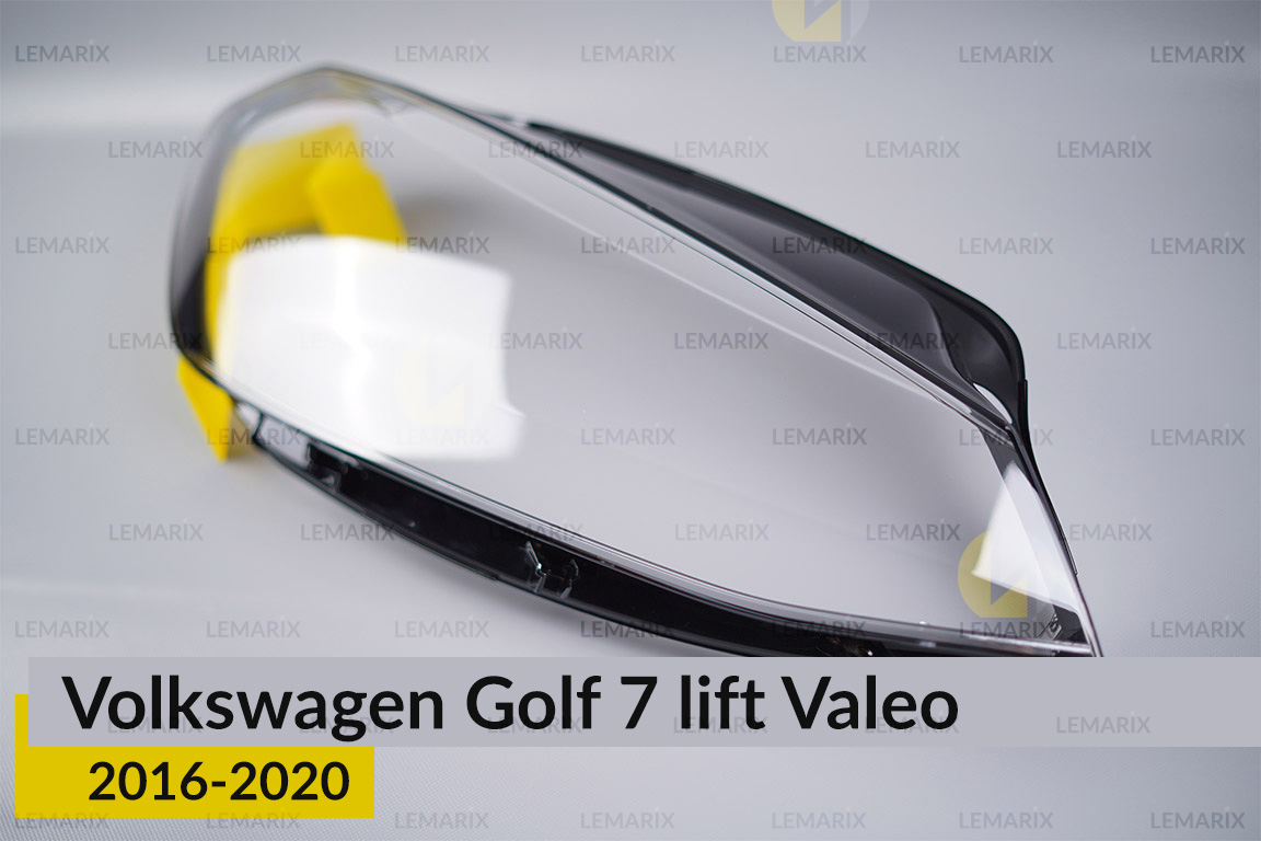 Скло фари VW Volkswagen Golf 7 Valeo (2016-2020) рест праве