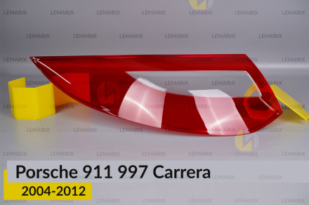 Скло заднього ліхтаря Porsche 911 997 Carrera (2004-2012) ліве