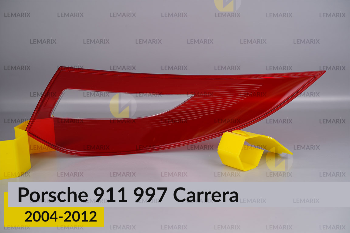 Скло заднього ліхтаря Porsche 911 997 Carrera (2004-2012) ліве