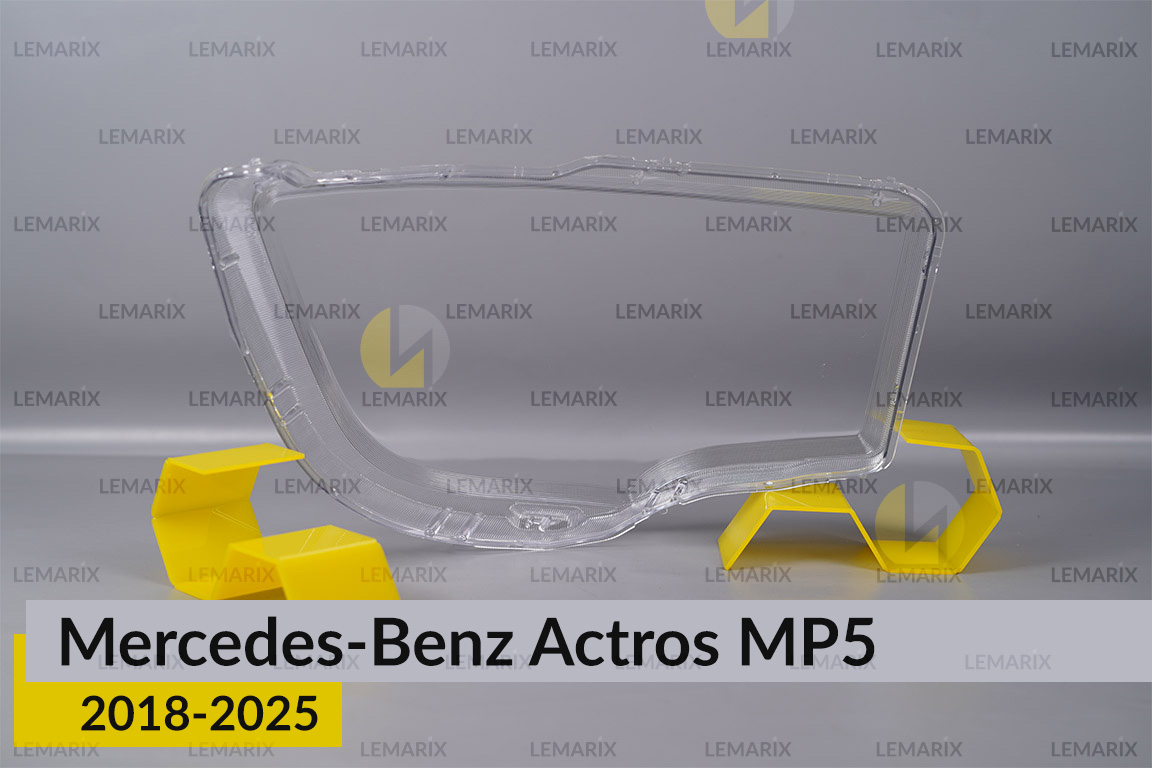 Скло фари Mercedes-Benz Actros MP5 (2018-2026) ліве