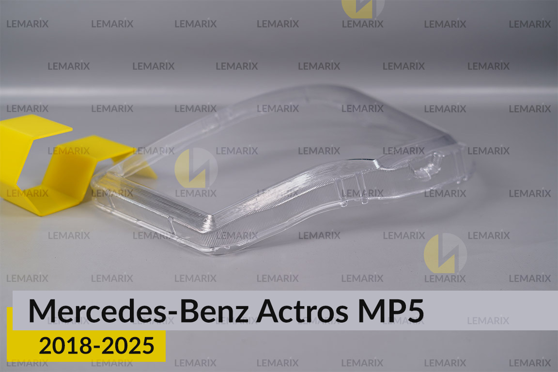 Скло фари Mercedes-Benz Actros MP5 (2018-2026) ліве