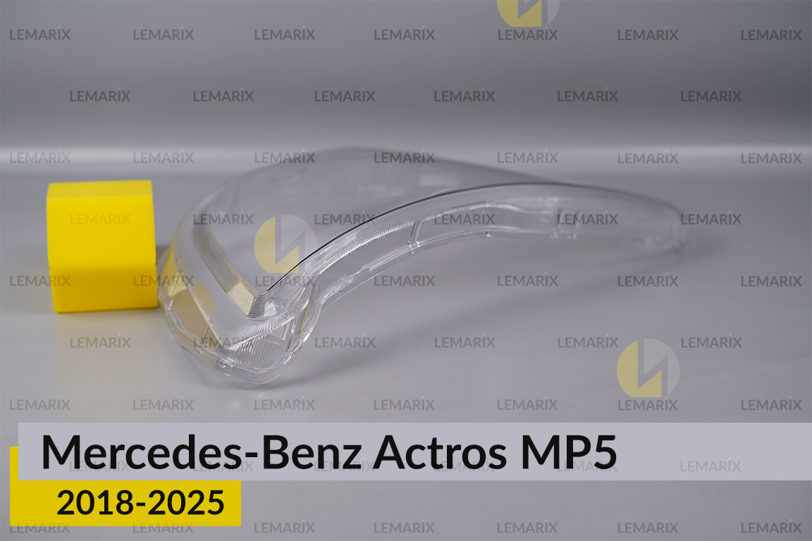 Скло фари Mercedes-Benz Actros MP5 (2018-2026) ліве