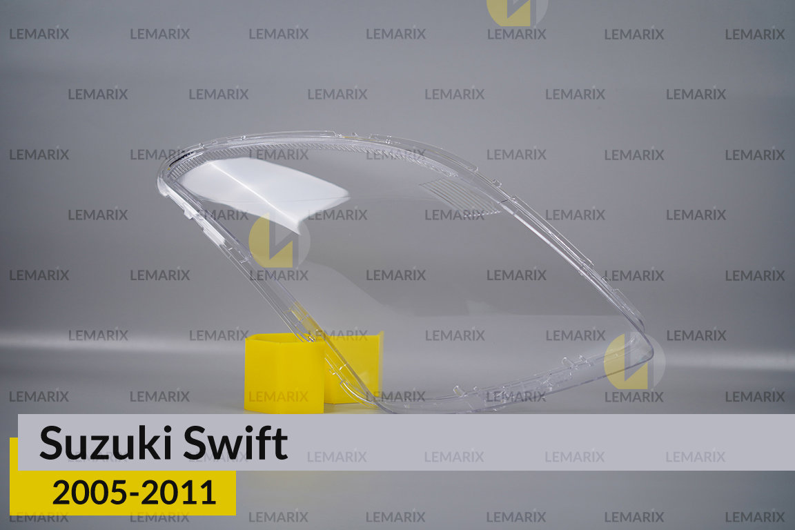 Стекло фары Suzuki Swift (2005-2011) правое