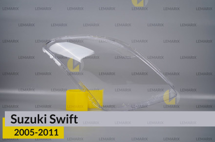 Стекло фары Suzuki Swift (2005-2011) правое