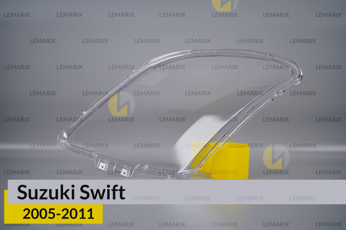 Стекло фары Suzuki Swift (2005-2011) правое