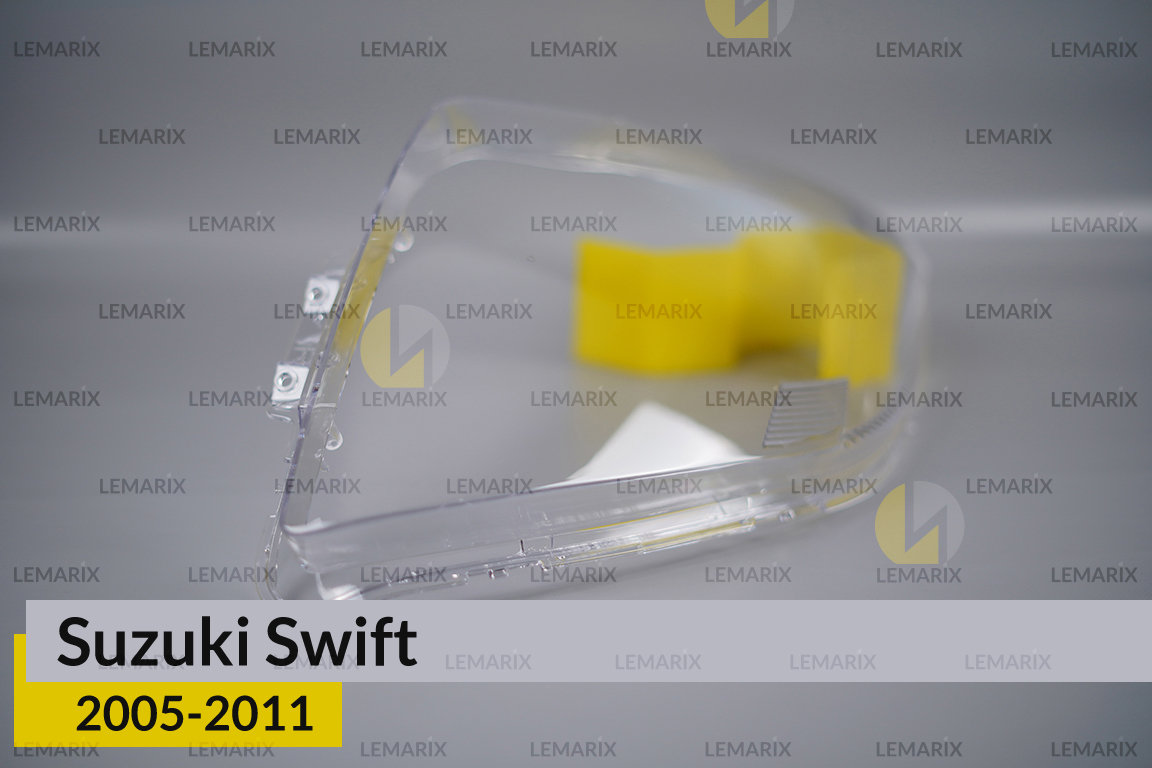 Стекло фары Suzuki Swift (2005-2011) правое