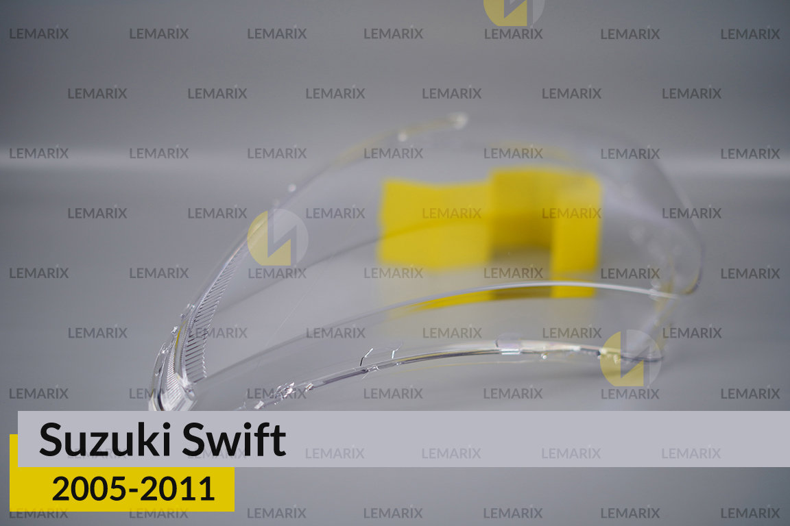 Стекло фары Suzuki Swift (2005-2011) правое