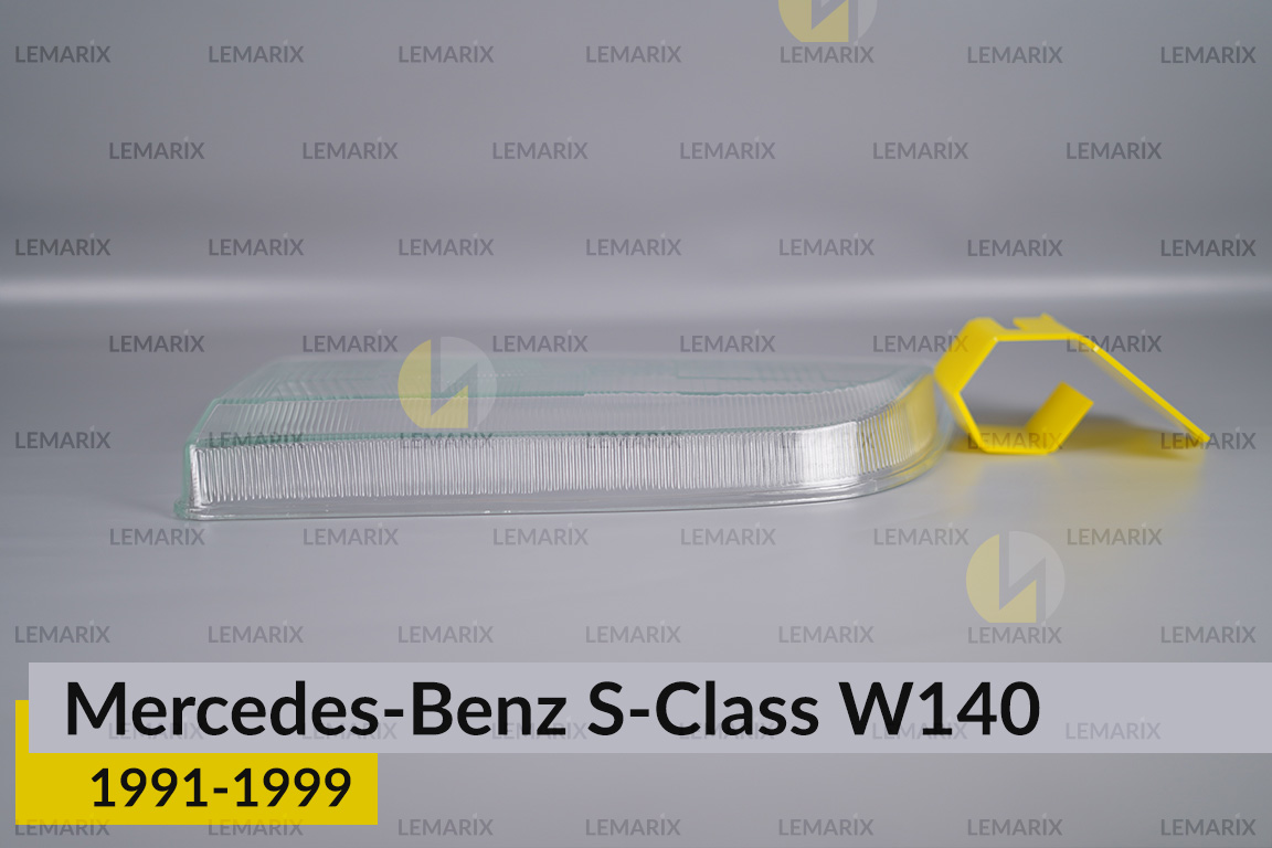 Скло фари Mercedes-Benz S-Class W140 (1991-1999) ліве