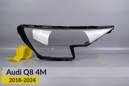 Скло фари Audi Q8 4M (2018-2024) праве