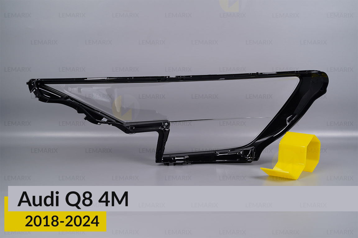 Скло фари Audi Q8 4M (2018-2024) праве