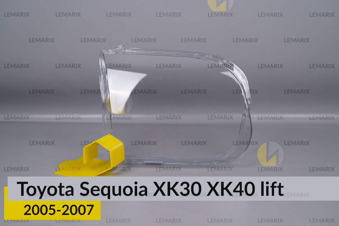 Стекло фары Toyota Sequoia XK30 XK40 (2005-2007) рест правое
