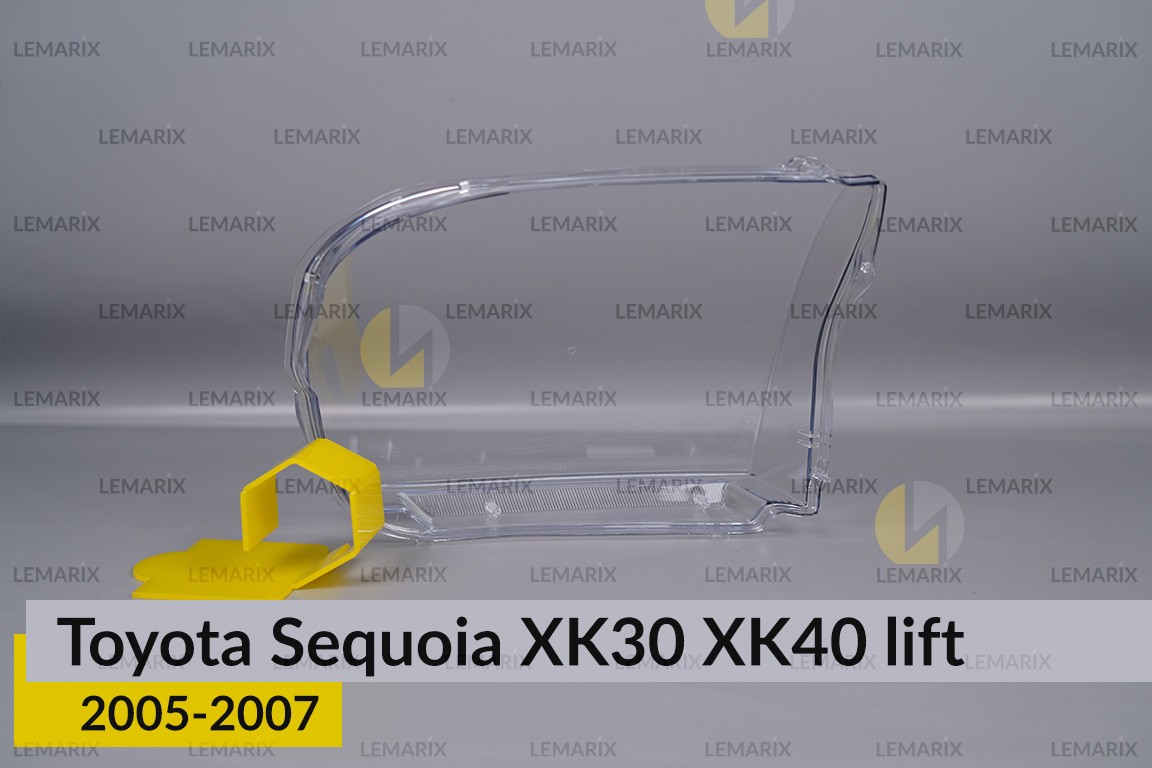 Стекло фары Toyota Sequoia XK30 XK40 (2005-2007) рест правое