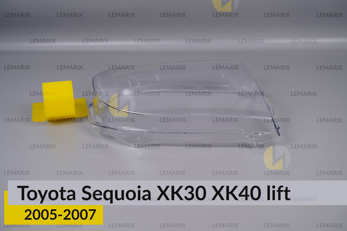 Стекло фары Toyota Sequoia XK30 XK40 (2005-2007) рест правое