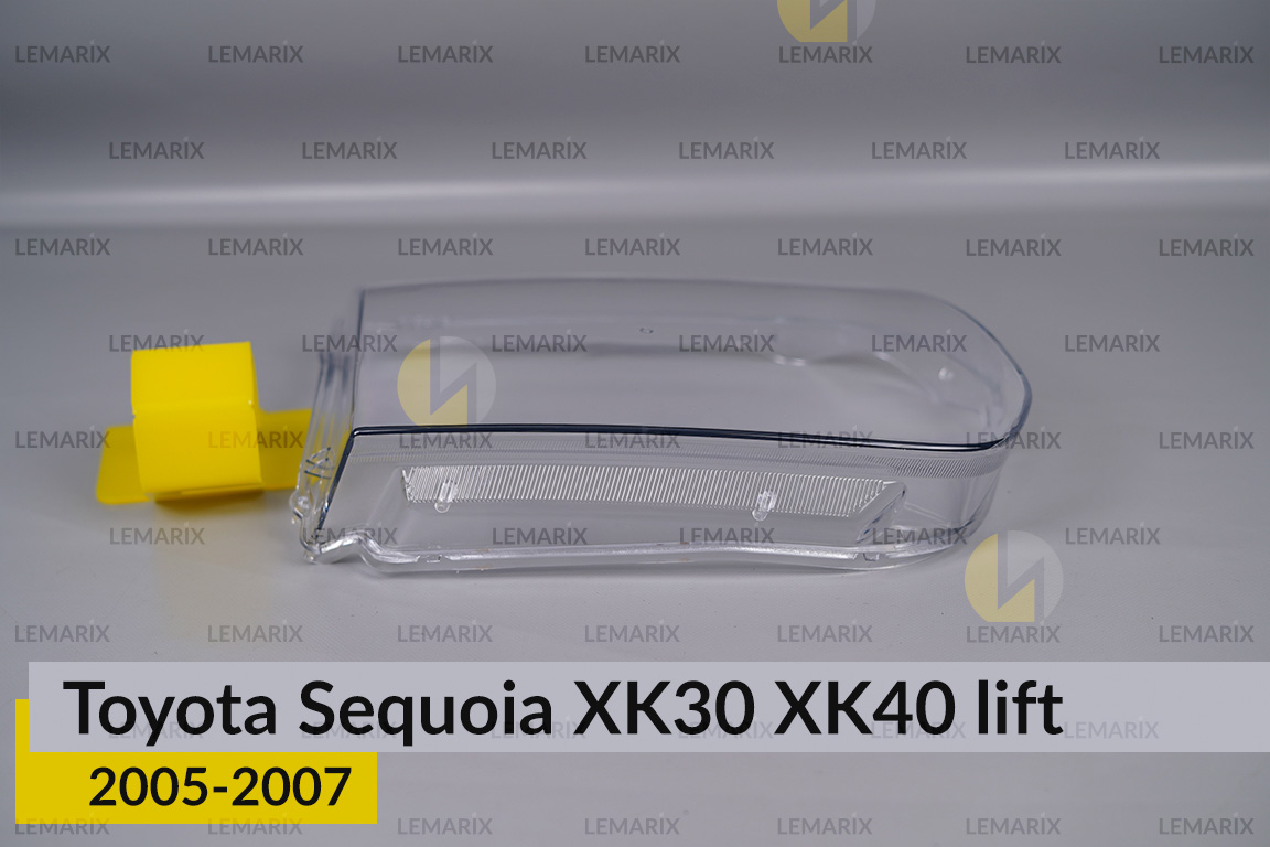 Стекло фары Toyota Sequoia XK30 XK40 (2005-2007) рест правое