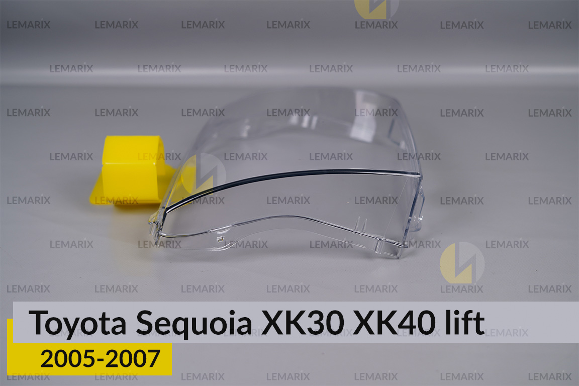 Стекло фары Toyota Sequoia XK30 XK40 (2005-2007) рест правое