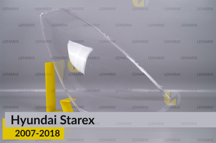 Скло фари Hyundai Starex (2007-2018) праве