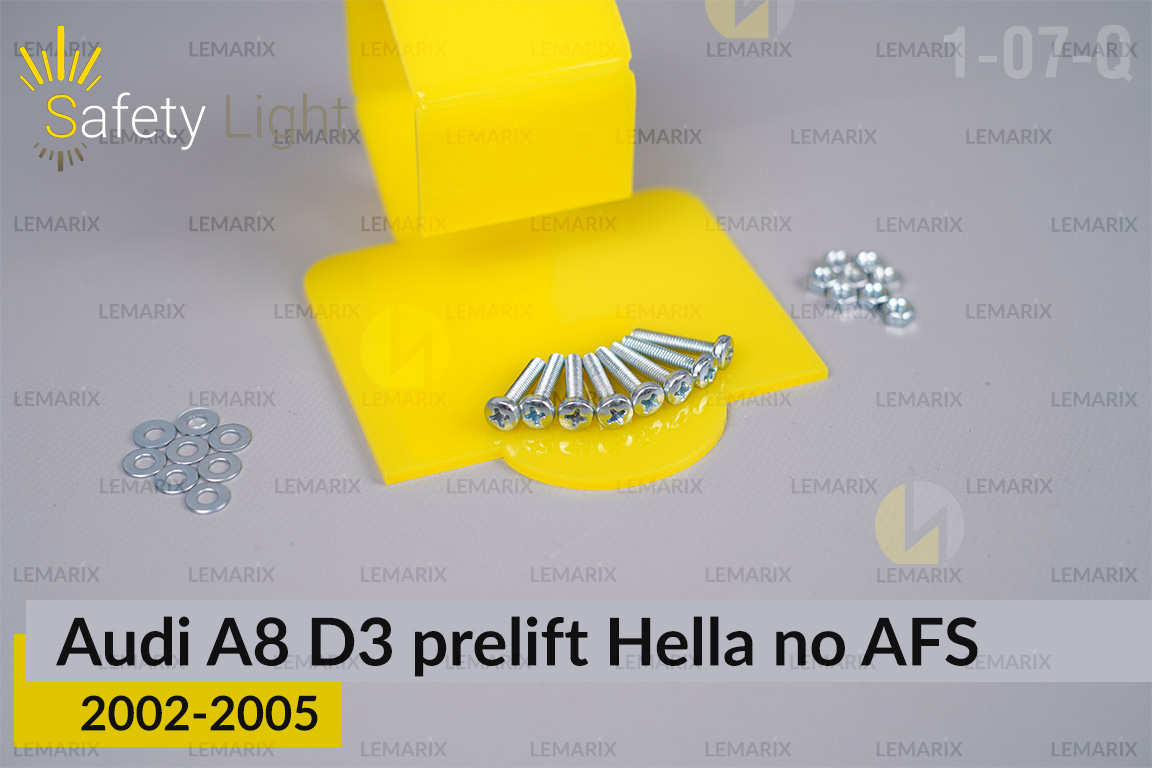 Переходная рамка для Audi A8 D3 Hella no AFS (2002-2005) дорест