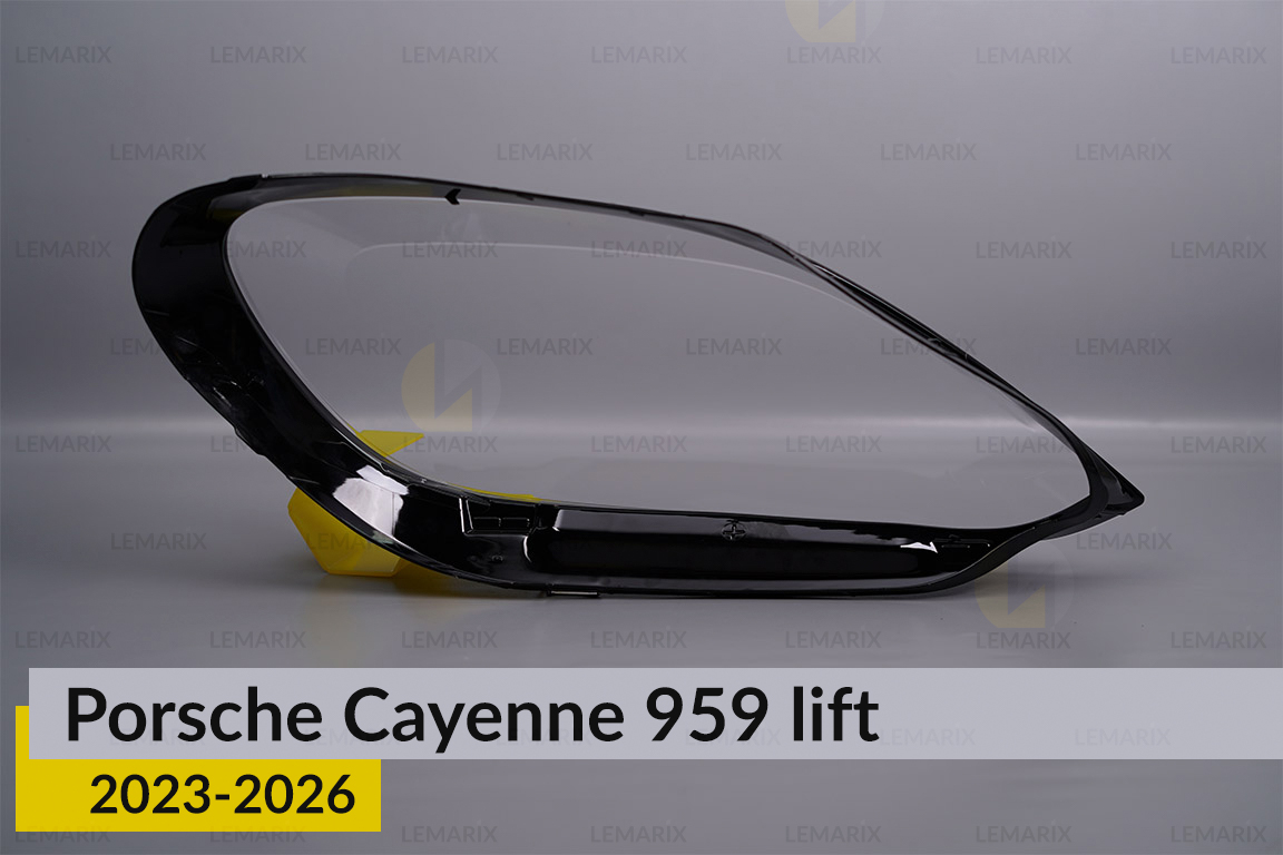 Стекло фары Porsche Cayenne 959 (2023-2026) рест левое