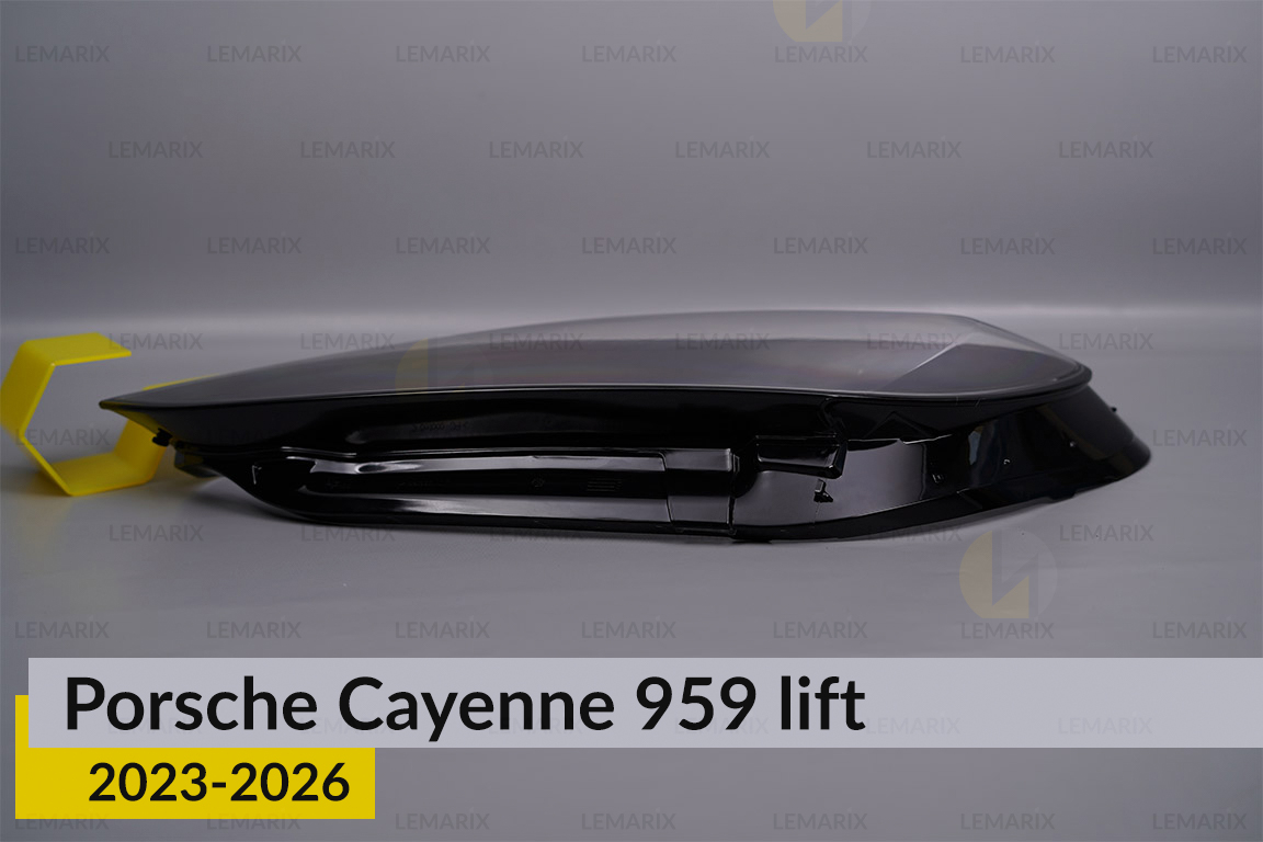 Стекло фары Porsche Cayenne 959 (2023-2026) рест левое