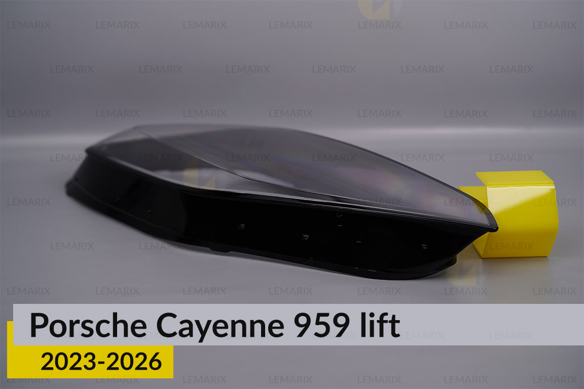 Стекло фары Porsche Cayenne 959 (2023-2026) рест левое